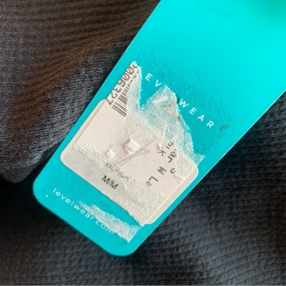 Levelwear Lana Asymmetrical Mock Neck Pullover Black - Picture 8 of 10